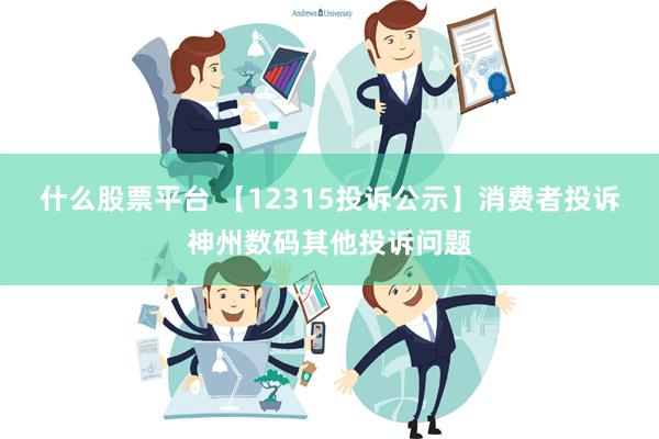 什么股票平台 【12315投诉公示】消费者投诉神州数码其他投诉问题