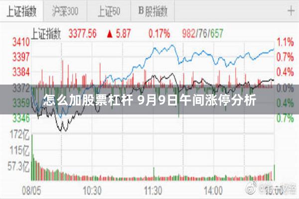 怎么加股票杠杆 9月9日午间涨停分析